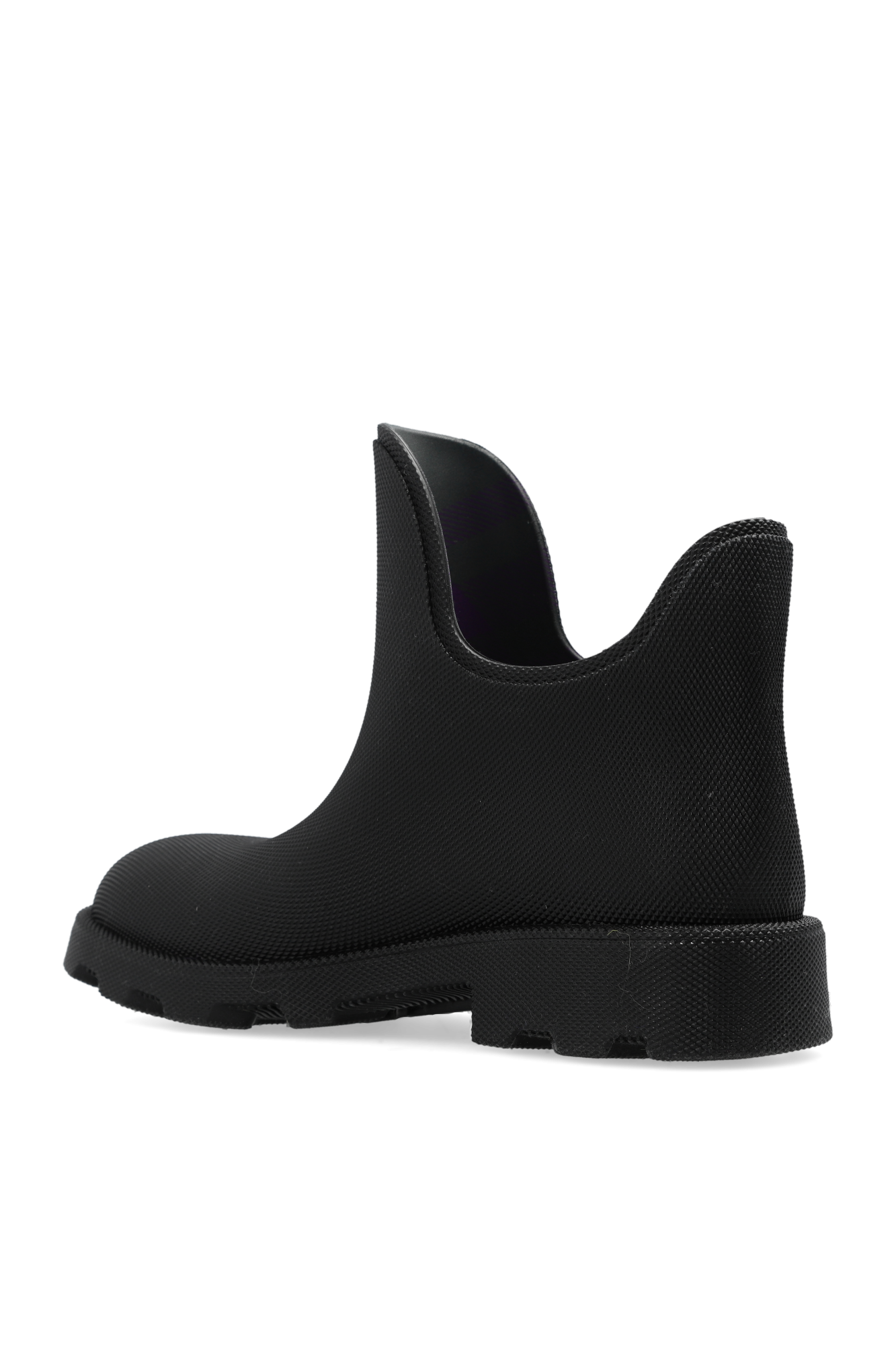 Burberry rain sale boots mens black